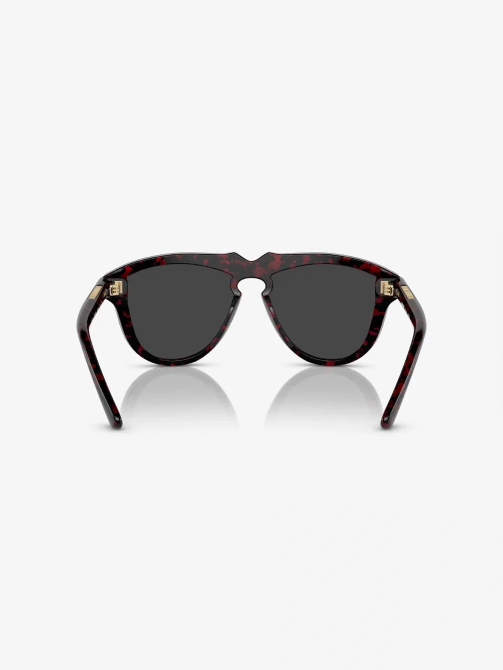 Burberry Red Havana Pilot Men’s Sunglasses  NIB Full Inclusion